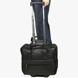 Kenneth Cole Reaction Black Rolling Travel Bag